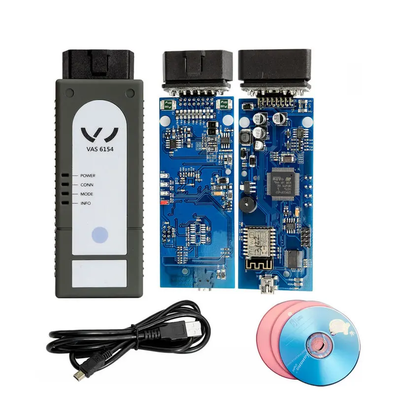 VAS6154 VAS5054 ODIS V4.4.1 V5.13 keygen полный чип OKI Авто OBD2 диагностический инструмент VAS5054A VAS 5054A Bluetooth считыватель кодов - Цвет: VAS6154