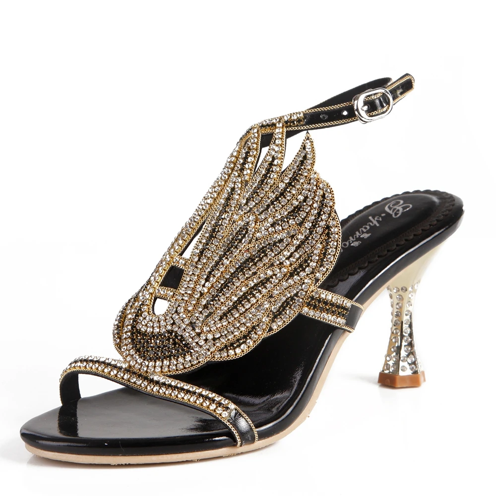 Брендовые женские пикантные босоножки свадебное платье вечернее обувь из