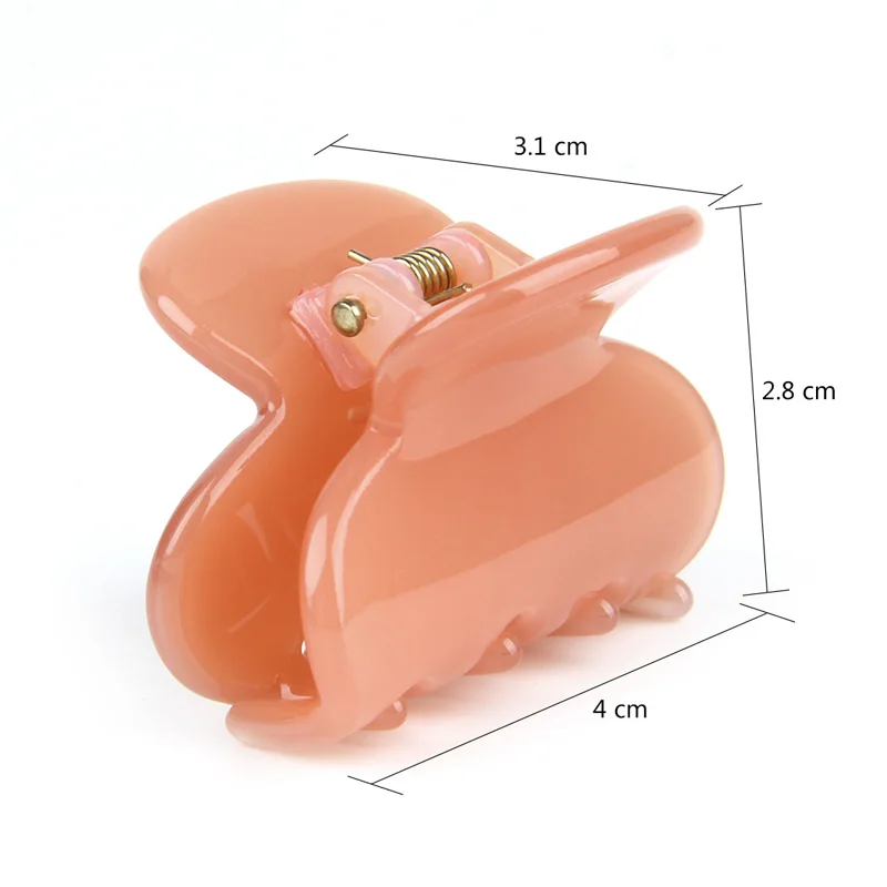 Новое Поступление Целлюлозы Ацетат Украшения Для Волос Упругие Краб Коготь