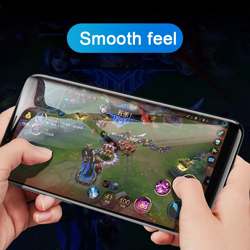 3D изогнутое закаленное стекло для samsung Galaxy S9 Plus Защитная пленка экрана полное