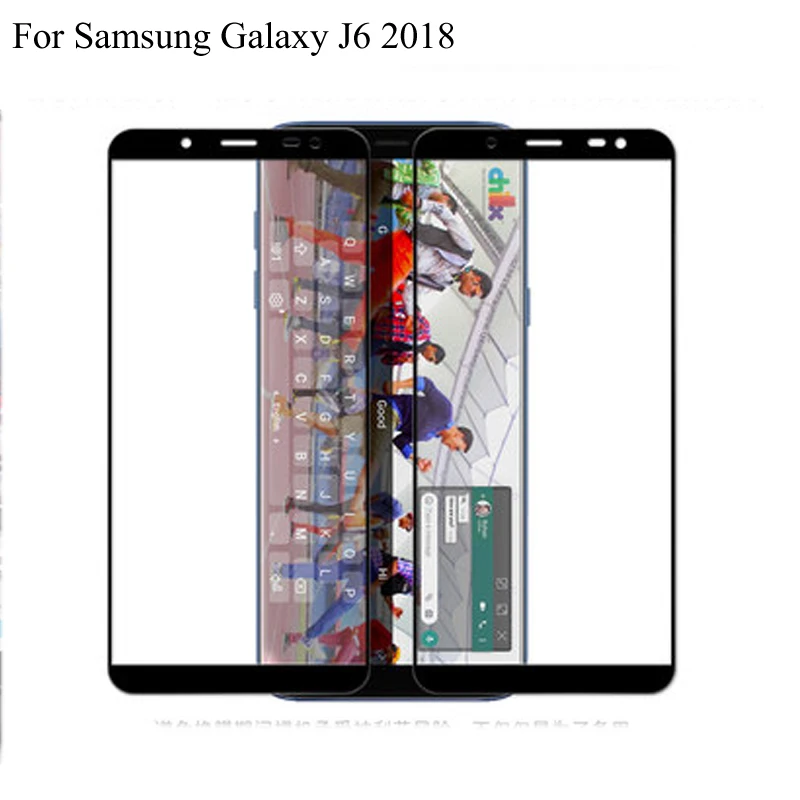 Ультратонкая Защитная пленка для экрана из закаленного стекла Samsung Galaxy J6 2018