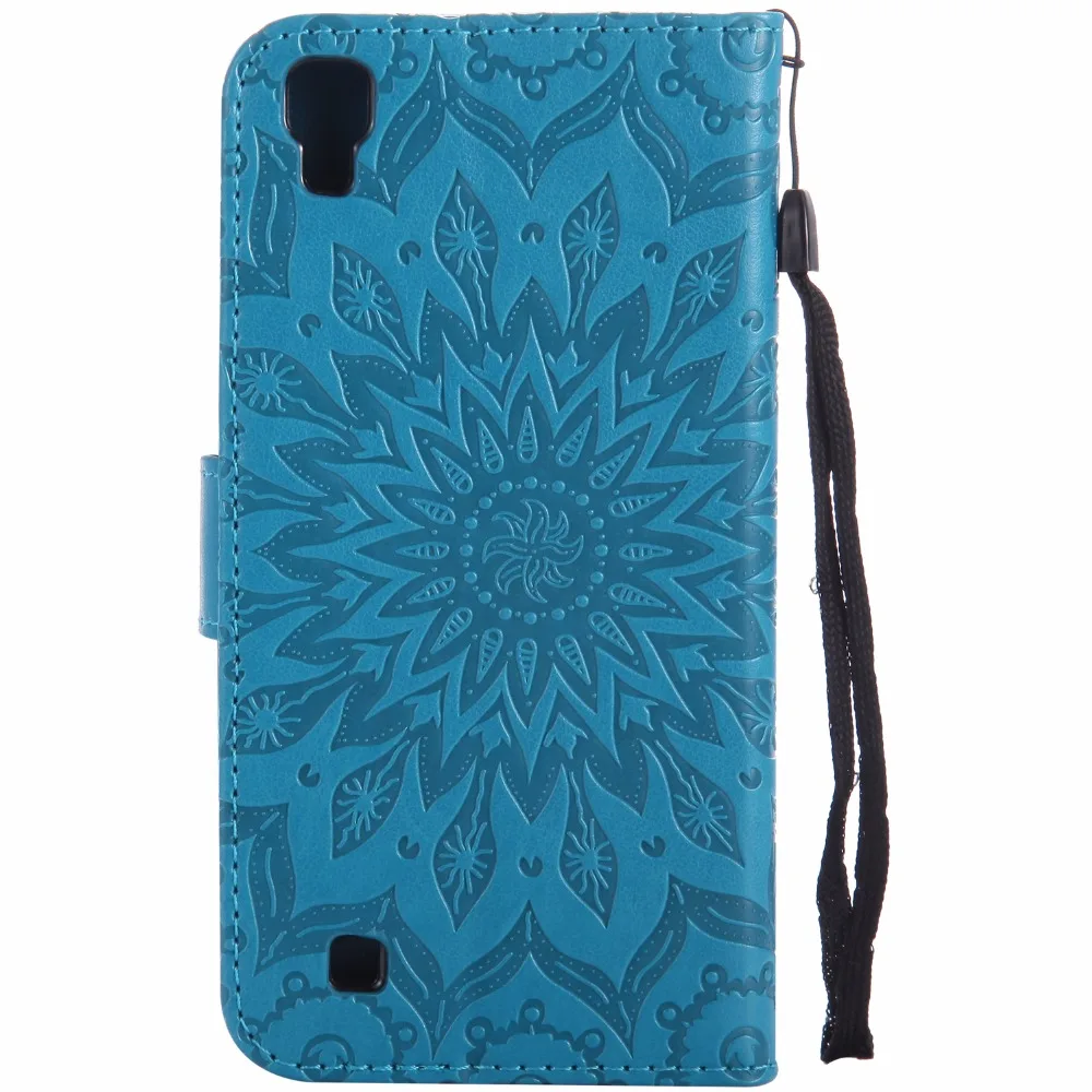 For LG X Power Case Fundas K210 K220 K220ds Coque 3D Tree Cat Pattern Wallet Magnet Flip Cover Leather |