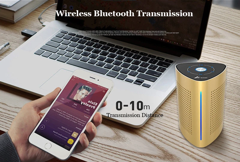 Adin Metal 36 Вт беспроводной Bluetooth NFC динамик резонансный стерео 3D HiFi объемный сабвуфер сенсорное управление с микрофоном динамик