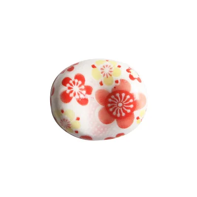 3 QNBHR cherry blossom керамический держатель палочек для еды украшение дома японский стиль ветер креативное украшение - Цвет: 3