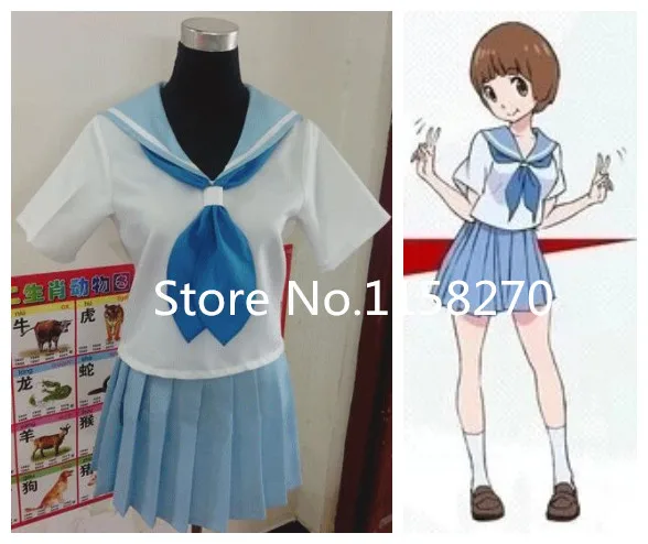 Kill la Mako Mankanshoku косплей костюм рубашка + юбка галстук носки |