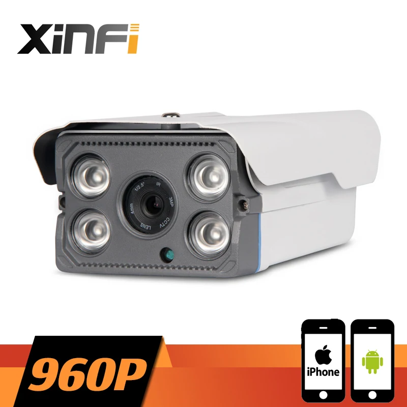 XINFI 1280*960P CCTV IP камера ночного видения наружная Водонепроницаемая сеть P2P HD 1 3 MP ONVIF 2