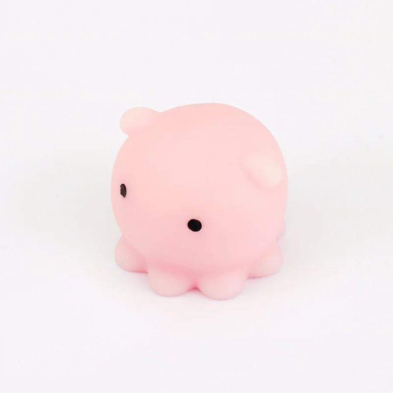 3 см Kawaii маленький осьминог сжимающий руку игрушка милый мини исцеляющий стресс мягкий эластичный Анти-Стресс детские игрушки телефон ремни J75