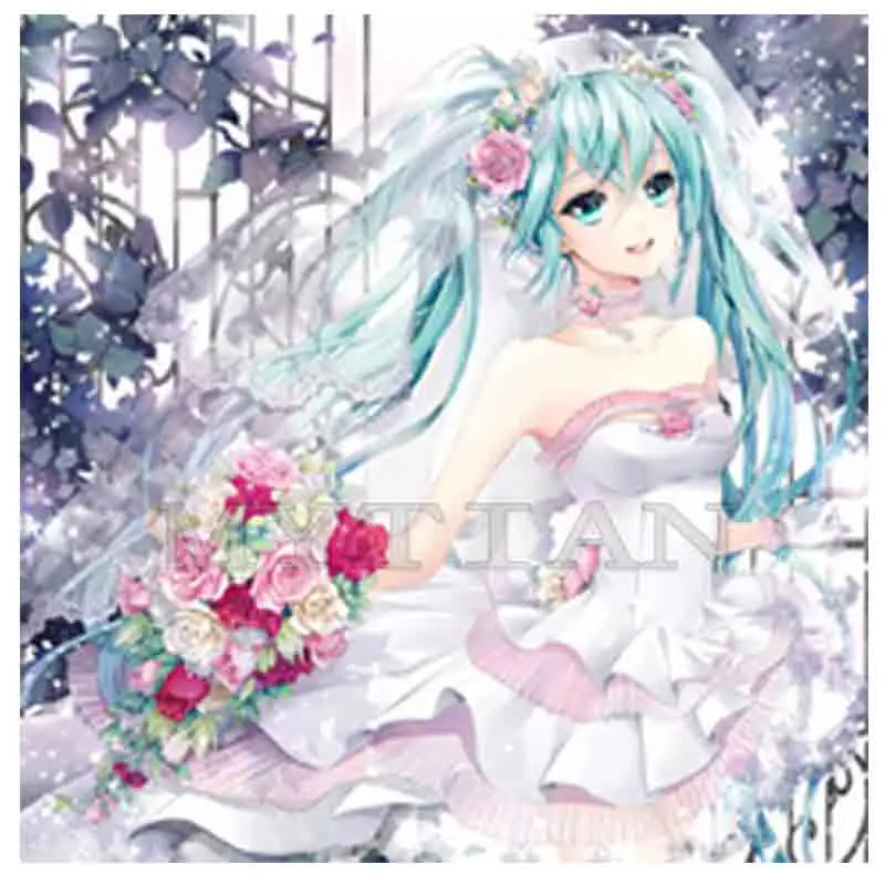 Новый мультфильм полный квадратный/круглый дрель 5D DIY Алмазная картина &quotаниме