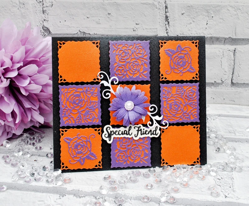 Цветок кружевная рамка из металла трафареты для пресс формы бумага скрапбукинга