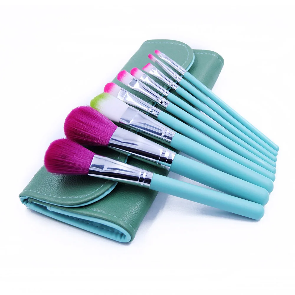 9 шт. кисти для макияжа глаз тени и помада порошок кисточки тонального крема с