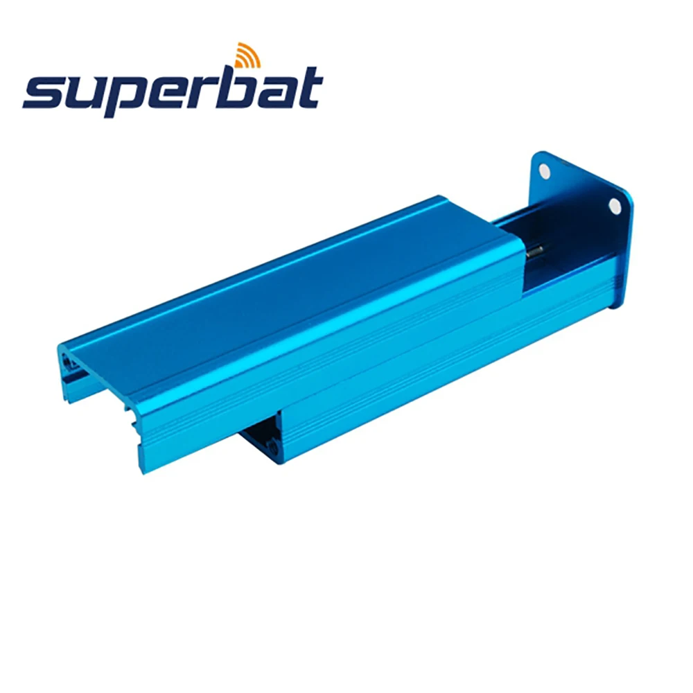 Superbat 80*24.5*24MM Blue Extruded Aluminum Enclosure Case Screw Junction Box PCB Instrument Electronic DIY 3.15&quot*0.96&quot*0.94&quot |
