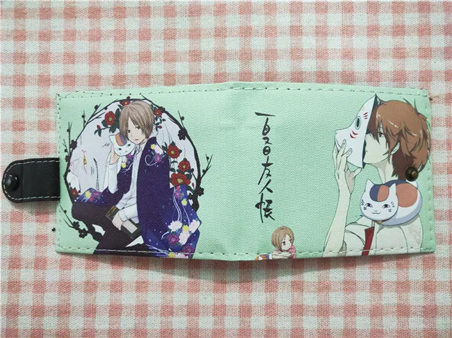 19 дней/Boku no Hero Academy/Natsume Yuujinchou кошелек аниме косплей короткие кошельки с карманом для монет держатель для карт кошелек - Цвет: Natsume Yuujinchou