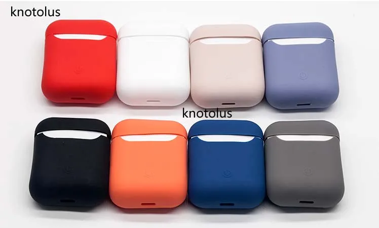 Knotolus силиконовый чехол для беспроводных наушников Bluetooth из ТПУ аксессуары