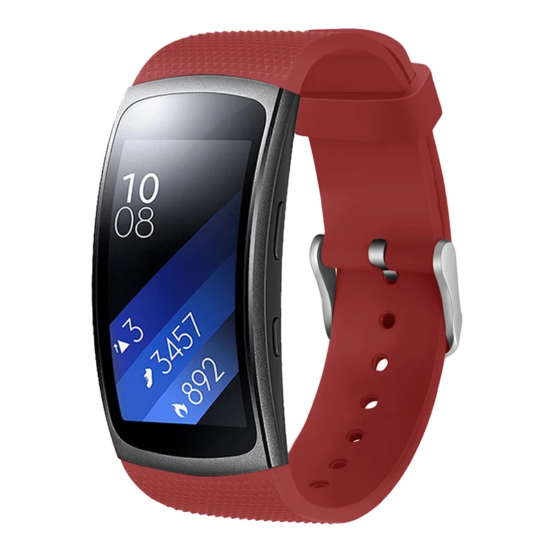Дружественный силиконовый ремешок для samsung gear Fit 2 Pro спортивный браслет двухцветные браслеты для samsung gear Fit 2 SM-R360