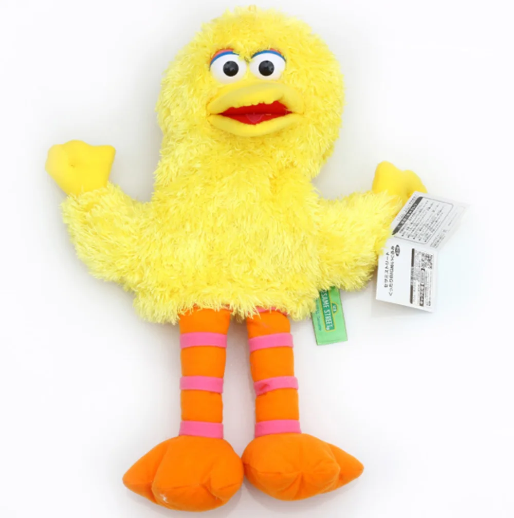 Big Bird 7 видов стилей кукольная кукла "Улица Сезам" ЭЛМО печенья Гровер Зои и Эми большая птица 26-34 см плюшевые куклы Подарки Розничная торговля - Цвет: Big Bird