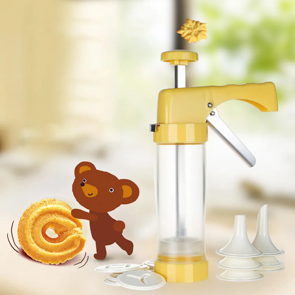 Пластиковый набор для выпечки печенья резак DIY торт слишком Многофункциональный