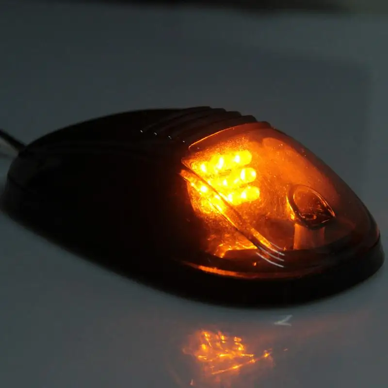 CARCHET 5 шт./компл. Amber 9-LED Автомобиль Крыше Кабины Габаритные Огни Для Грузовиков