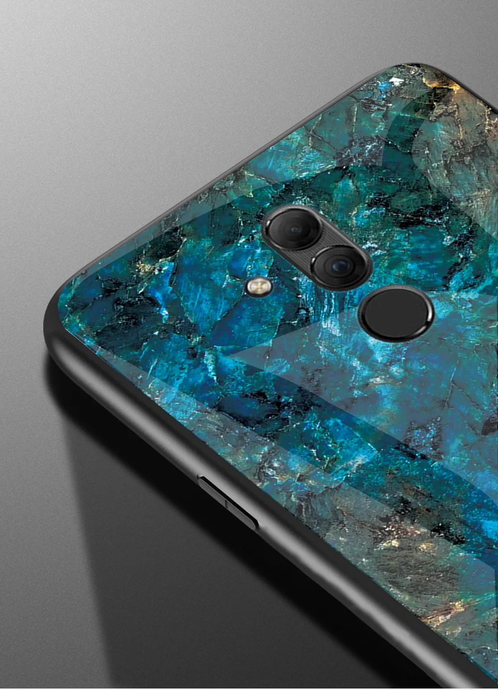 Защитный чехол на заднюю панель из закаленного стекла для Huawei Mate 20 Lite модный