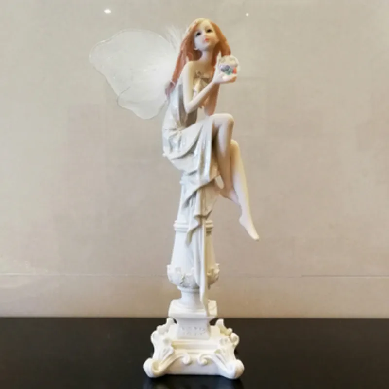 

European Flower Fairy Beauty Angel Ornaments Home Accessories Creative Children Birthday Gift Holiday Gift Wedding Gift