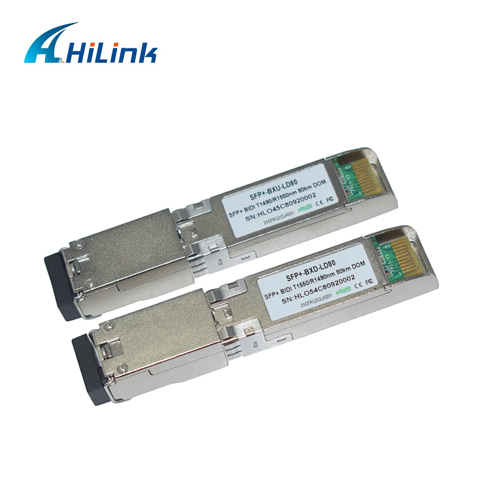 SMF одноволоконный BIDI 10G WDM SFP + 80KM LC DDM 1490/1550nm|wdm sfp|sfp 80kmsfp 10g |