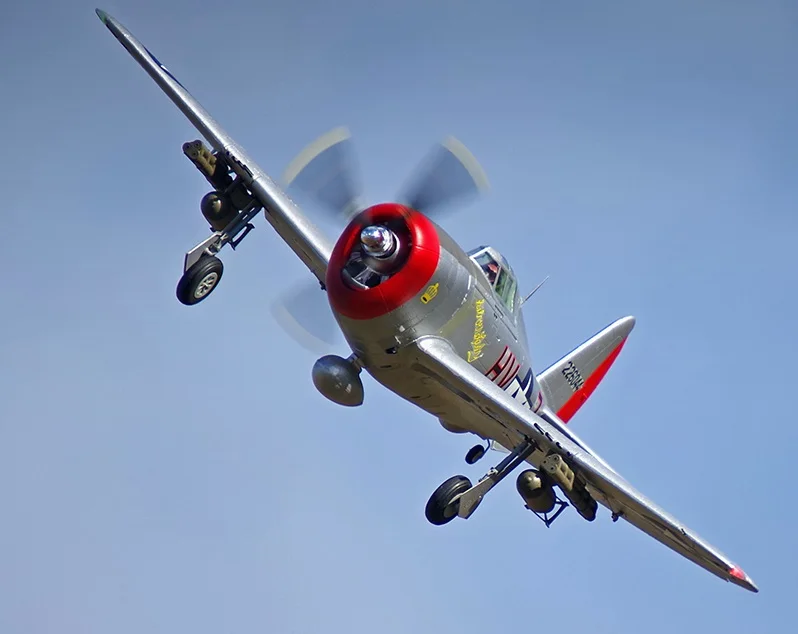 FMS 980 мм P47 P 47 Thunderbolt 6CH с закрытиями убирает 3S EPO PNP радиоуправляемый самолет Warbird
