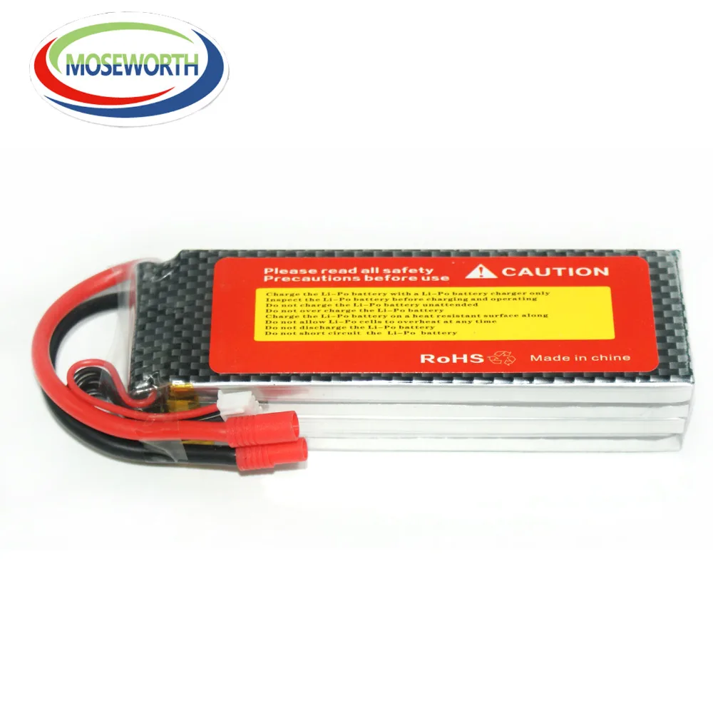 

RC Lipo Battery 4S 14.8V 5200mAh 25C For RC Drone Car Quadcopter Helicopter Airplane Remote Control Toys Lithium Polymer Battery