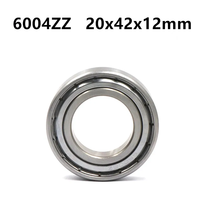 20pcs 6004ZZ 20*42*12 shielded deep groove ball bearing 6004 6004Z 6004-2Z steel bearings 20x42x12 mm | Спорт и развлечения