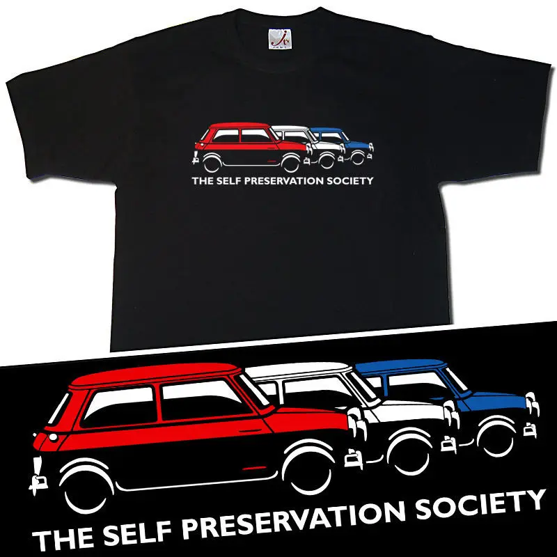 

2019 New Hot Sale T-shirt RETRO ITALIAN JOB CLASSIC COOPER Evolution T-SHIRT (S-XXXL)