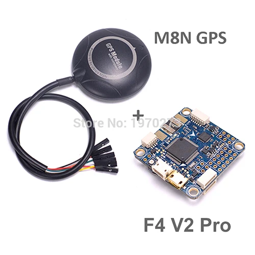 1 шт. флип 32 F4 V2 PRO/F4 Pro V3 плата контроллера полета+ M8N gps с компасом для радиоуправляемого дрона мастер X220 X210 FPV гоночный Дрон - Цвет: With F4 V2 Pro