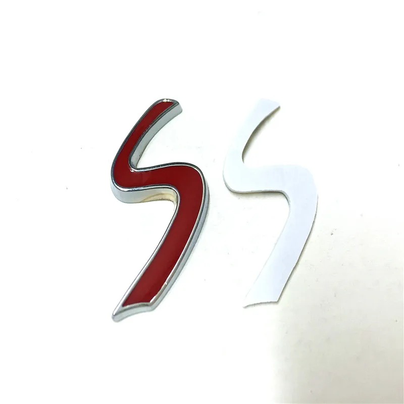 Автомобильная наклейка авто металлическая 3D Мини S Капот Передняя решетка гриль