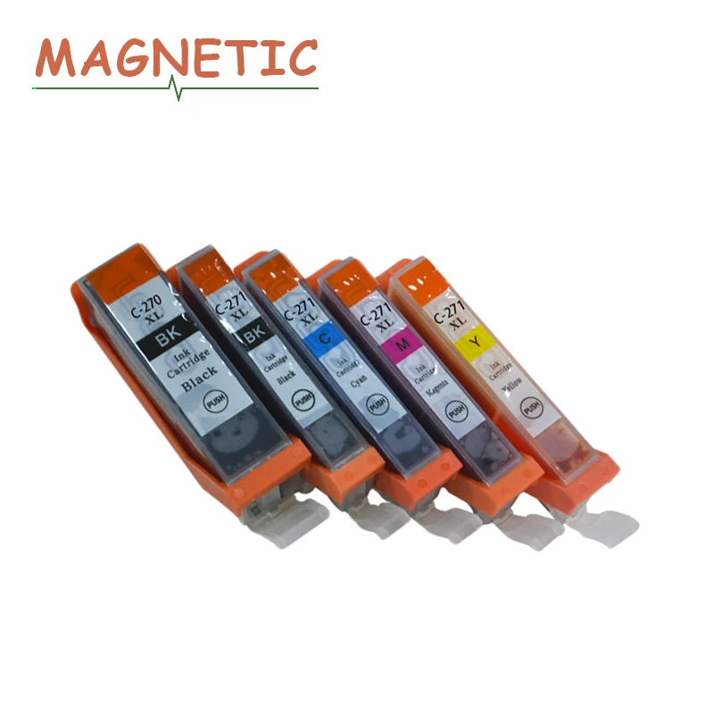 5 шт. PGI270 PGI 270 чернильный картридж для принтера Canon принтерам PIXMA TS6020 TS5020 MG5720 MG5721