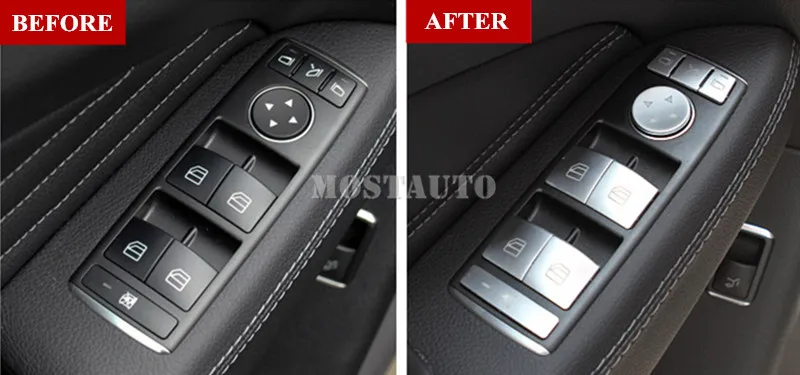 Для Benz CLA C117 W117 Внутренняя дверь окна кнопка включения Обложки 2013- 14 шт
