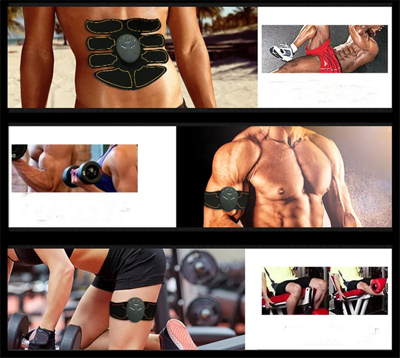 Стимулятор мышц умный Электрический массажер для лечения пульса EMS беспроводной