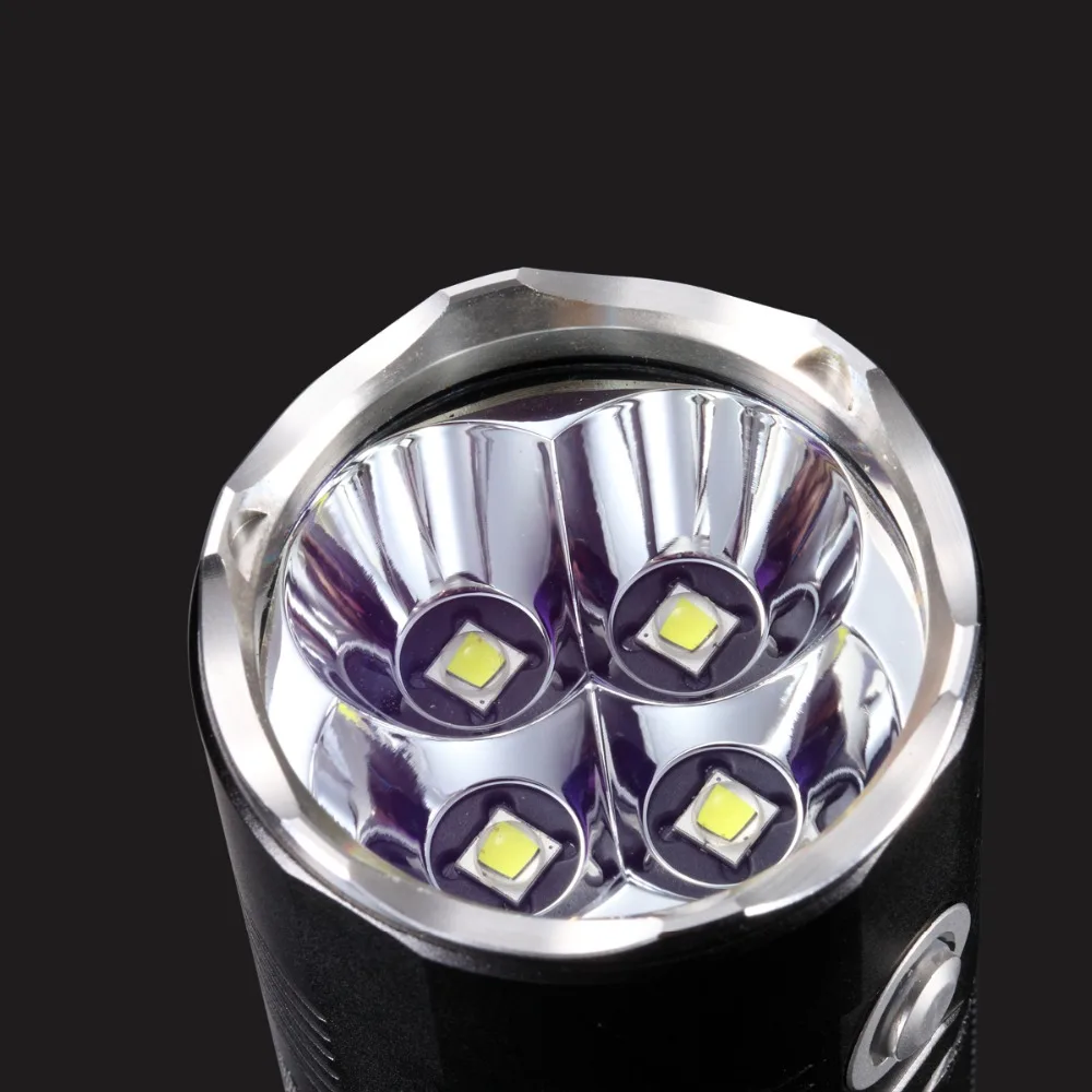 Topsale NITECORE крошечный Монстр TM06 4000 люмен CREE XML2 U2 светодиодный тактический фонарь