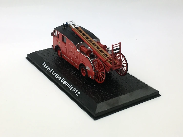 Игрушечный автомобиль с насосом A tlas 1:72 игрушечный из сплава пожарным двигателем