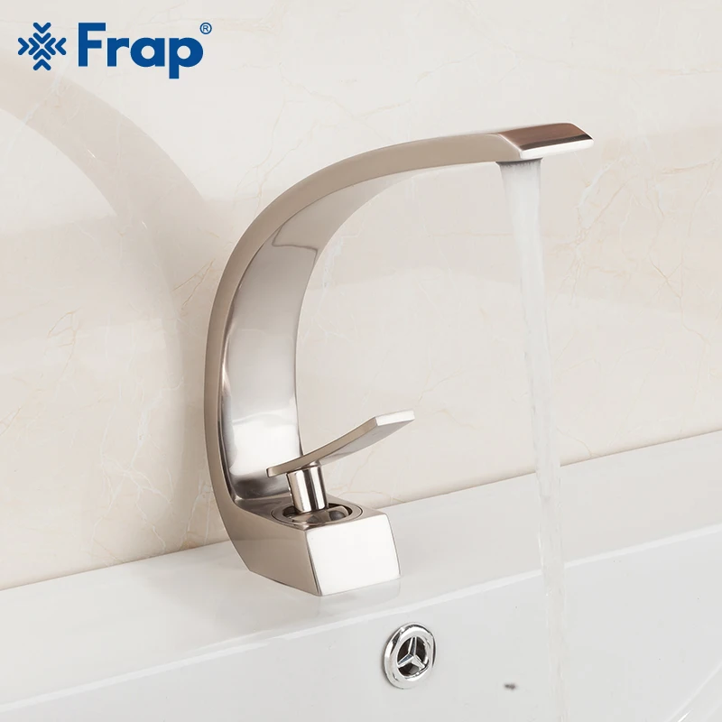 FRAP смеситель для раковины с одним держателем 4 цвета кран ванной комнаты воды
