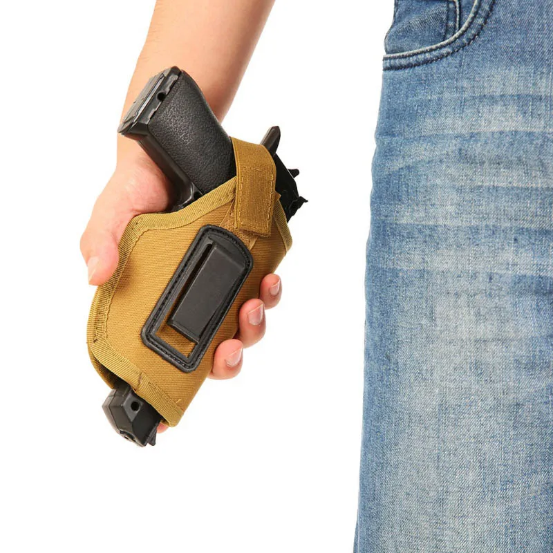 Тактический Glock 17/19/18/26/1911 пистолет сумка. 40/. 45 авто водостойкий Чехол для пистолета Ткань Оксфорд пояс кобура для пистолета