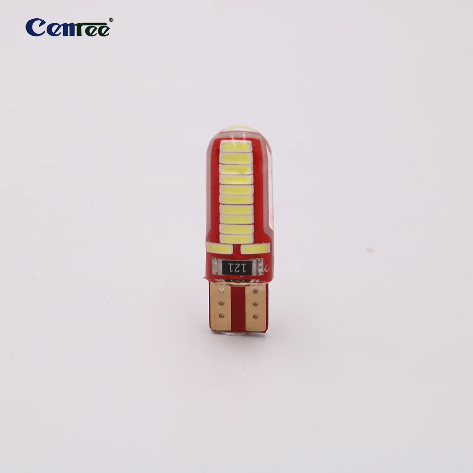 

CENREE LED Bulb 1W 24*4014 SMD Equivalent Silicone Coated Shatterproof 200 Lumens DC 12V