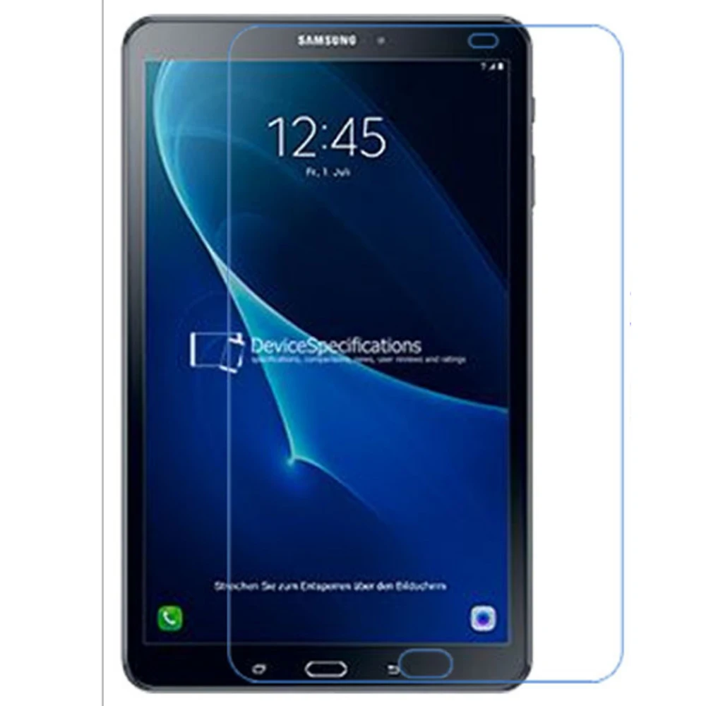 2x пленки + чистящие салфетки матовая защитная пленка для Samsung Galaxy Tab A 10 1 с S Pen 2016 P580