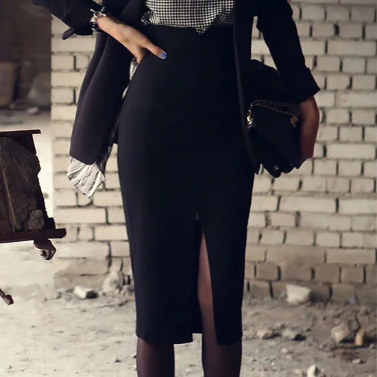 Женская юбка средней длины черная синяя зеленая красная|red pencil skirt|skirt ladiesmidi skirt |