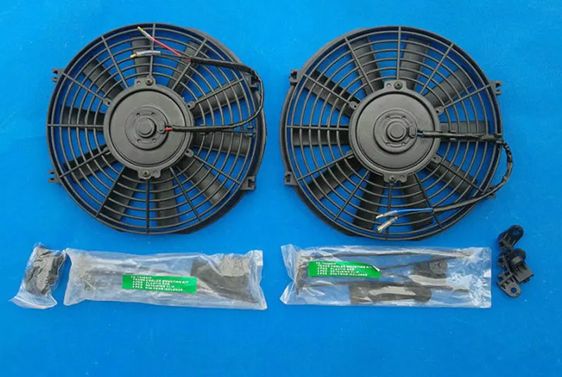 62MM Aluminum Radiator + Fans For Jaguar XKE 5.3L E-TYPE Series 3 V12 1971-1974 1971 1972 1973 1974 | Автомобили и мотоциклы