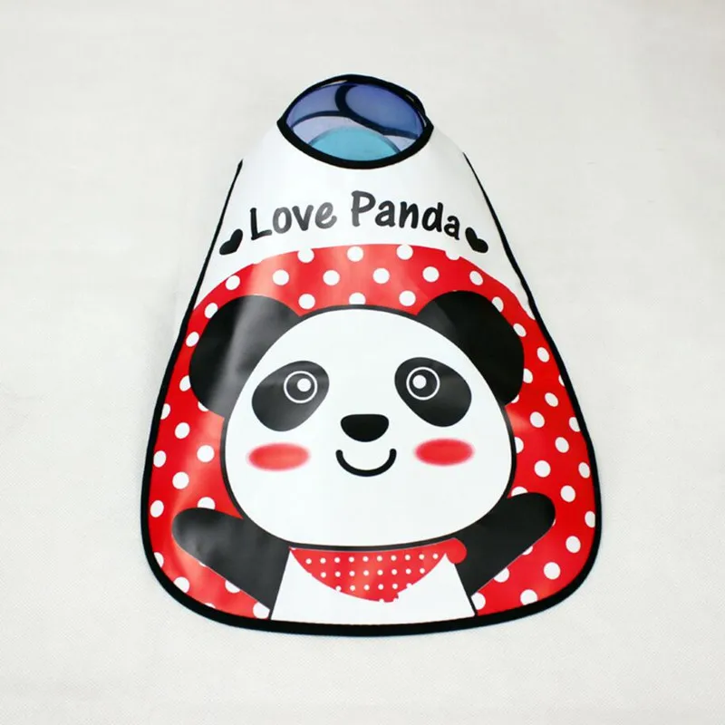Adjustable Baby Bandana Bibs EVA Plastic Waterproof Lunch Bibs Infants Cartoon Bibs Baberos For Children Feeding Care