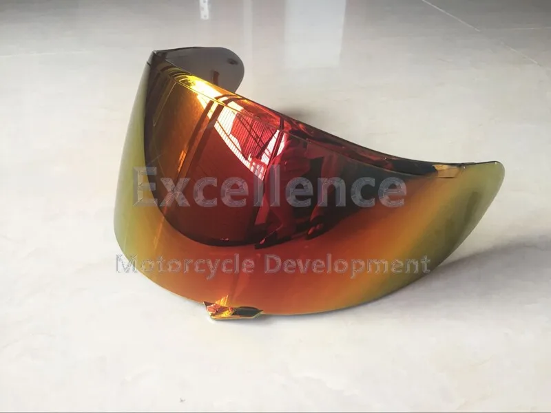 Шлем козырек подходит для SHOEI CW-1 X-12 RF-1100 XR-1100 Qwest X-Spirit 2 CW1 X12 - Цвет: gold red