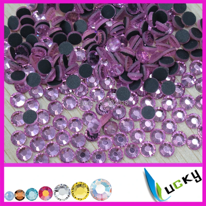 Free shipping High quality hotfix rhinestone DMC! 1440pcs ss20 Light Pink color Heat strass crystal for iron on transfers | Дом и сад