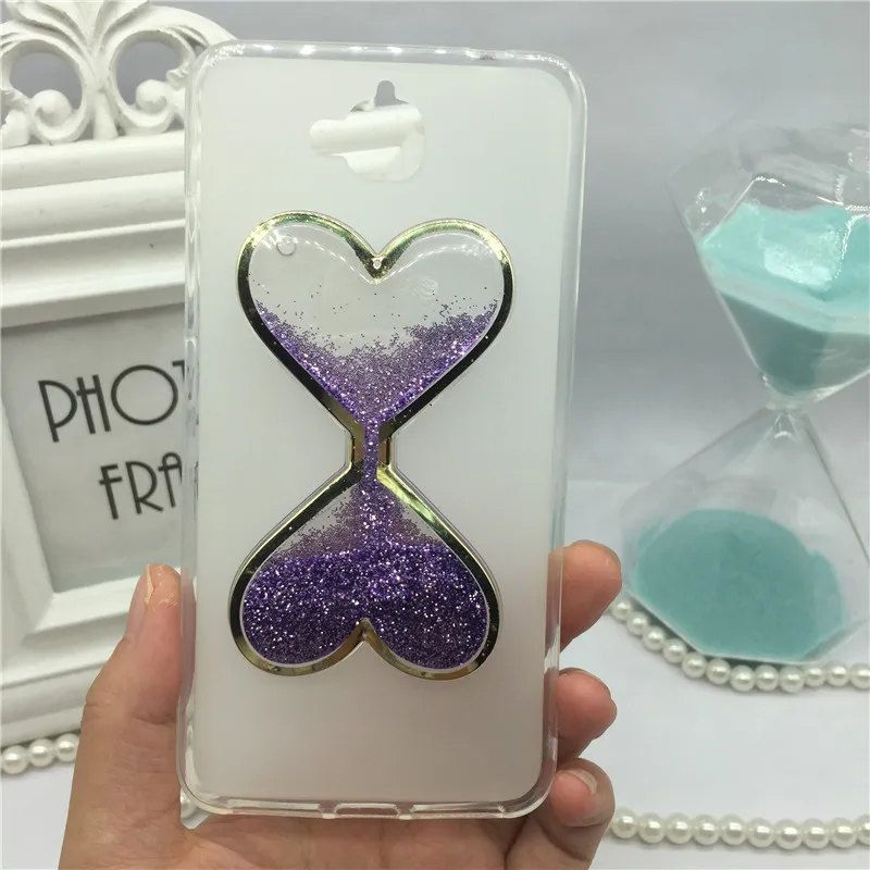 A14 Purple W Чехол для телефона huawei Enjoy 5/Y6 Pro/Honor 4C Pro/Holly 2 Plus TIT-AL00 чехол с жидким зыбучим песком - Цвет: A14 Purple W