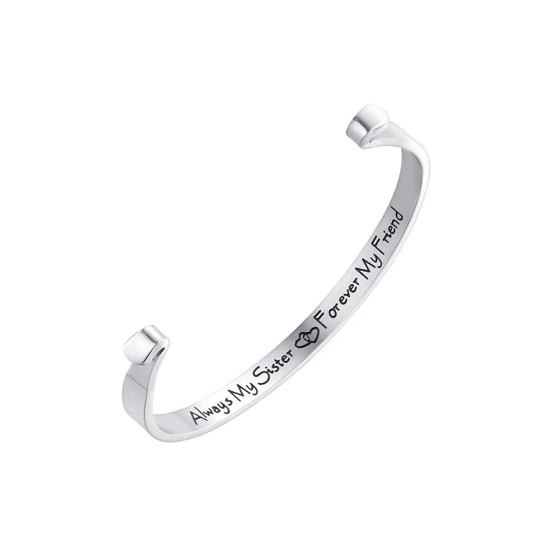Always My Sister & Forever Friend фотоблестящие волосы для сестры или дружбы|bangle bracelet|hair banglessister