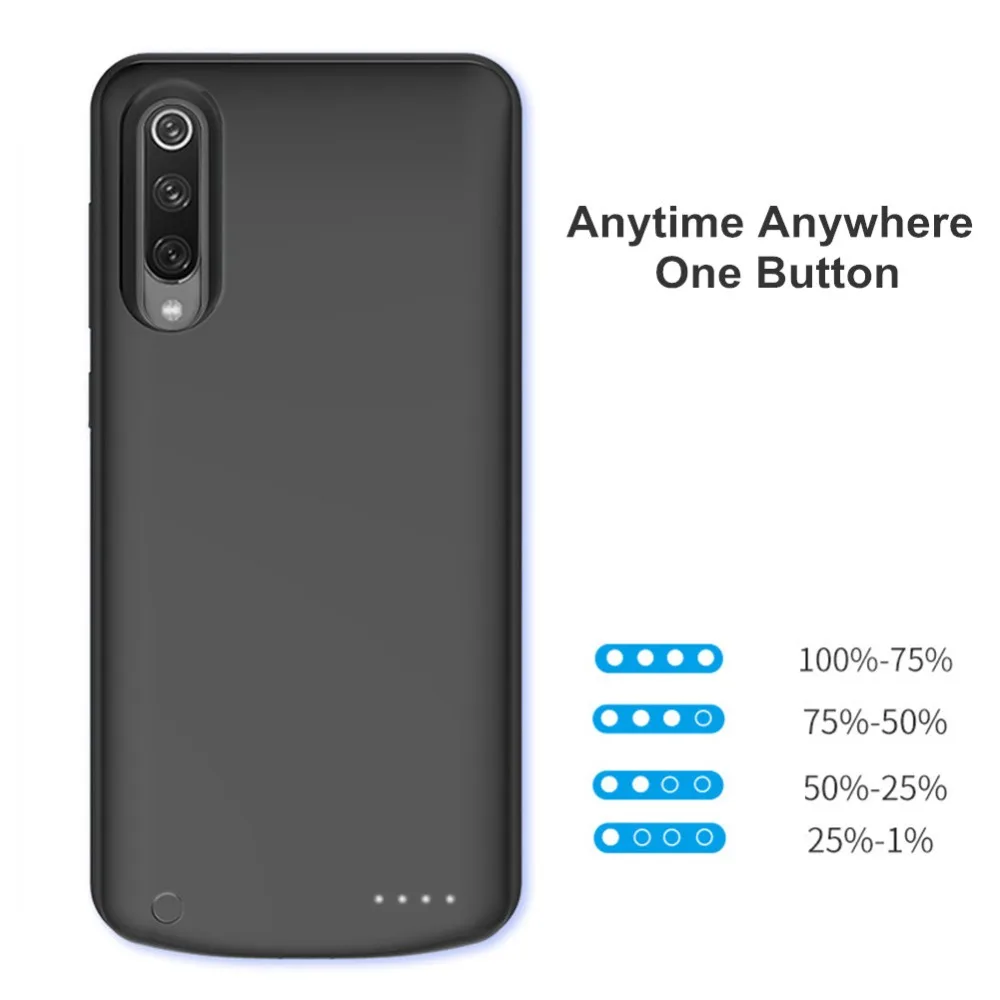 Чехол для аккумулятора Xiaomi Mi 9 9 Se, 6500 мАч, чехол для внешнего зарядного устройства, чехол для внешнего аккумулятора, чехол для аккумулятора Xiaomi Mi 9
