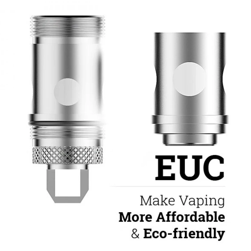 Vaporesso EUC Eco Ceramic 0.5 ohm SS316L Coil Head 15 Pieces for Attitude Drizzle Estoc Target Pro ORC Gemini Veco Tank | Электроника