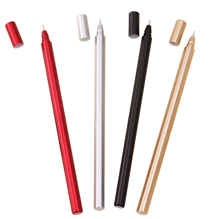 1 шт. металлическая текстура на ощупь нейтральная ручка с креативным дизайном