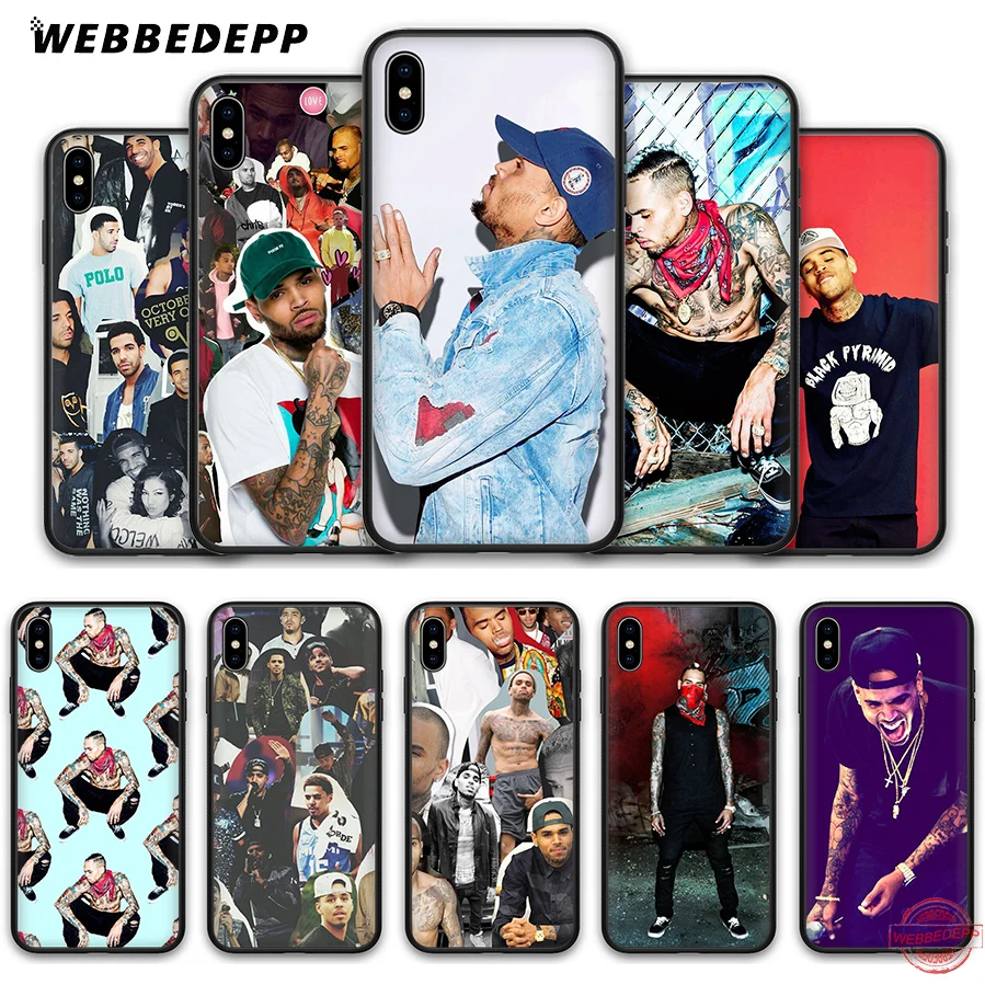 Мягкий силиконовый чехол WEBBEDEPP Chris Brown hih pop для iPhone 8 7 6S 6 Plus 11 Pro XS Max XR X 5 5S SE |